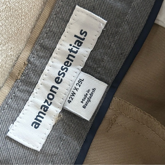 Men's Big & Tall Classic-fit Wrinkle-Resistant Flat-Front Chino Pant - Picture 7 of 11